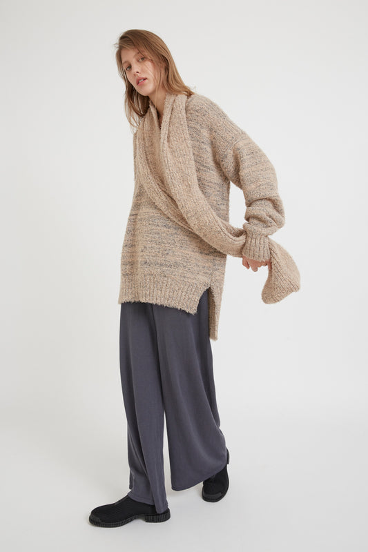 Fog Long Sweater Scarf