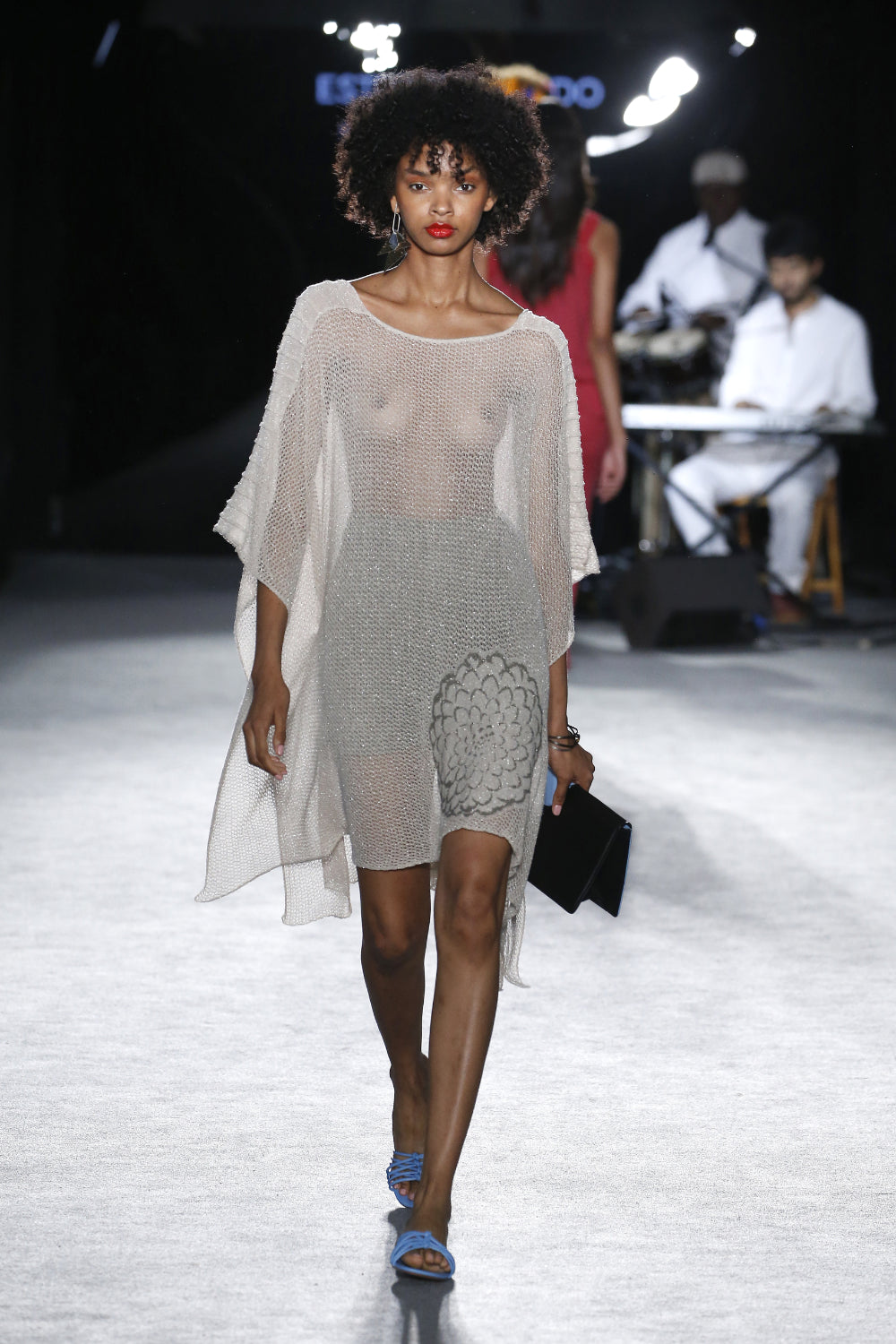 Net Long Tunic