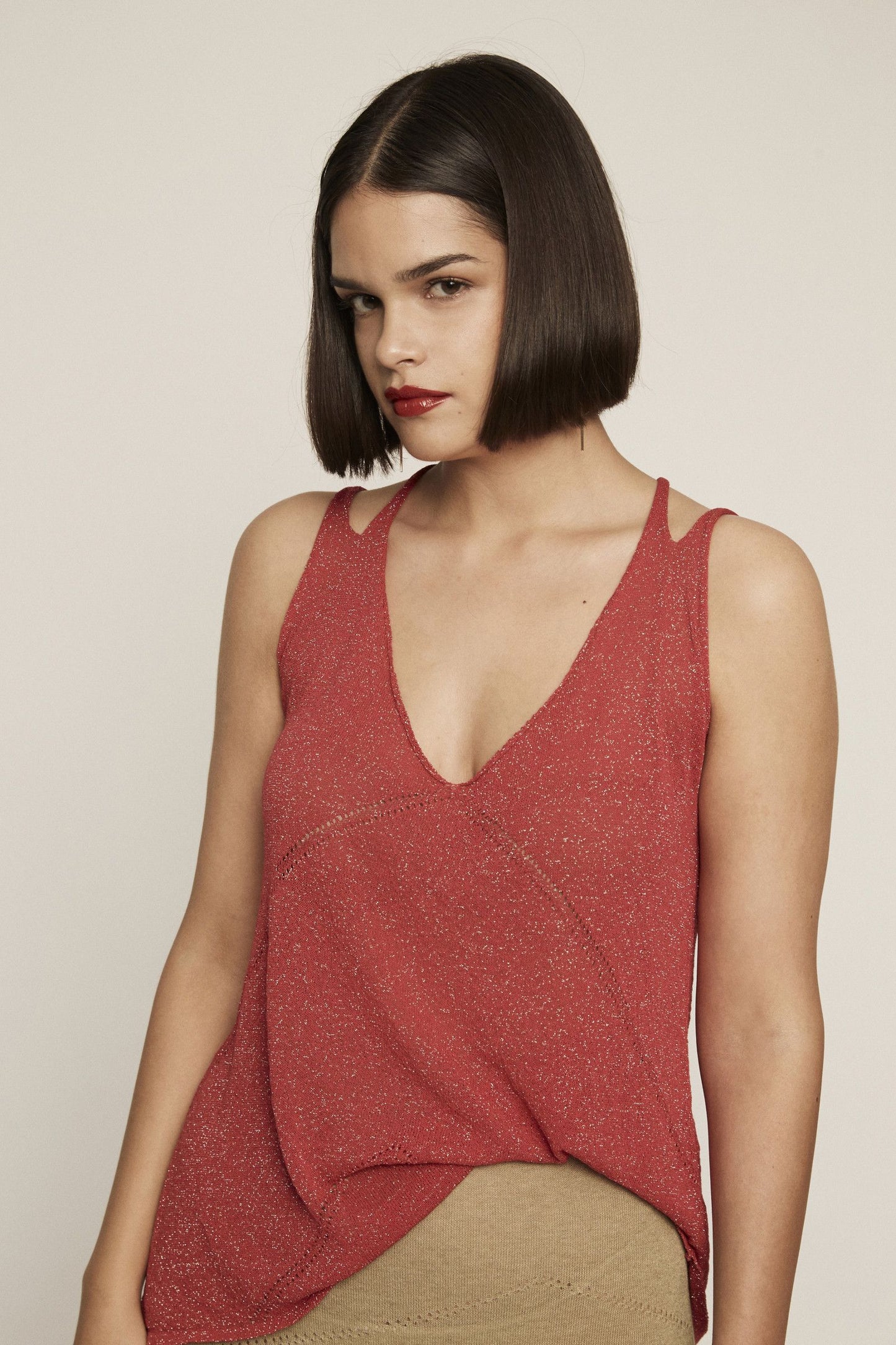 Crossed Straps Top