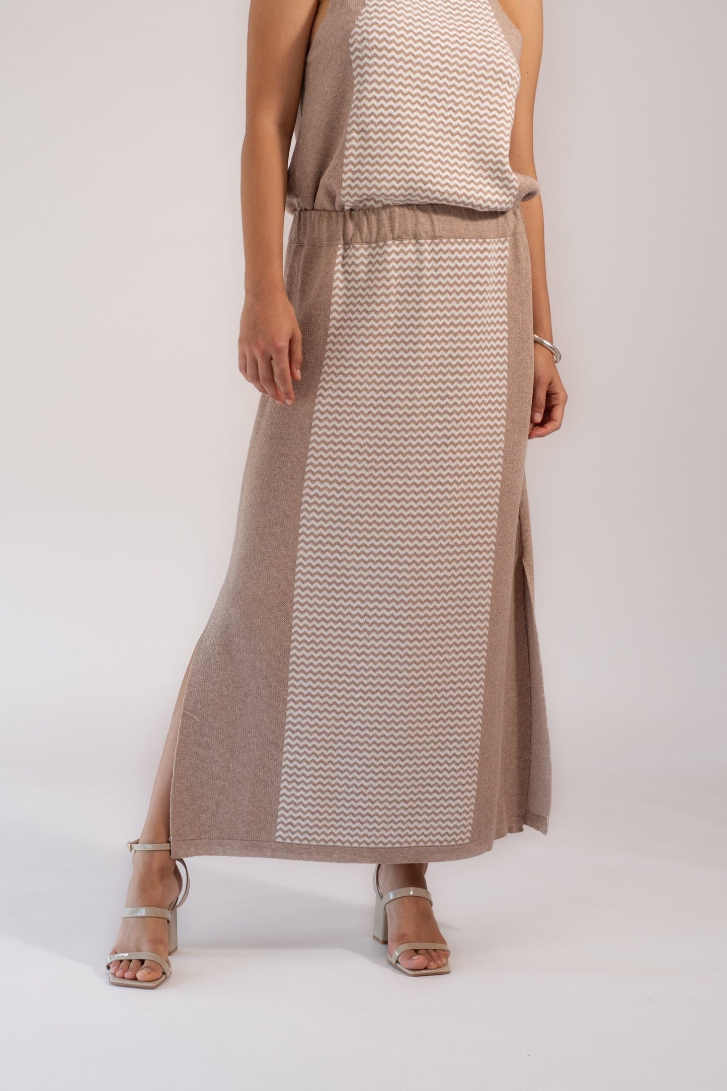 Waves Long Skirt