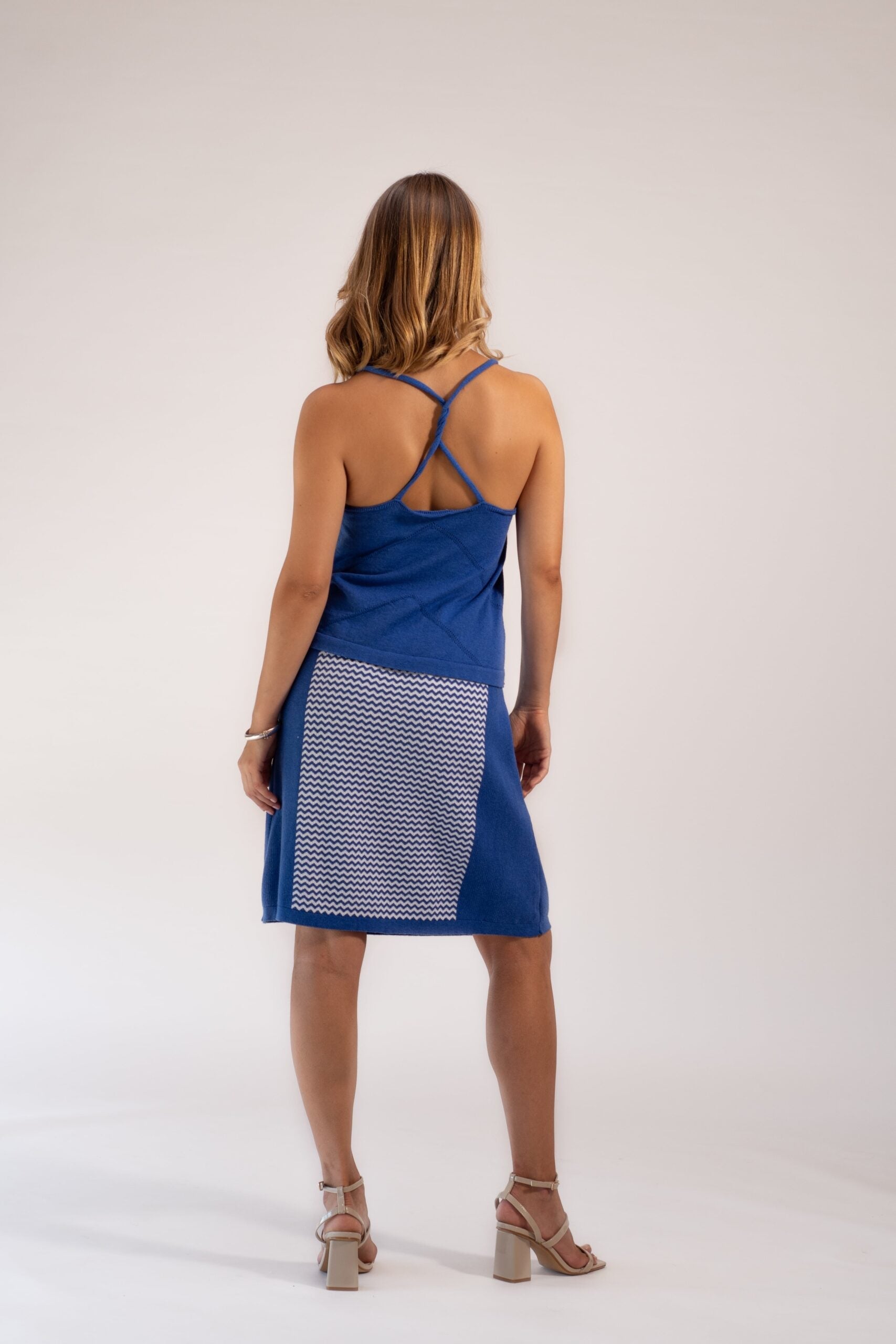 Waves Short Skirt