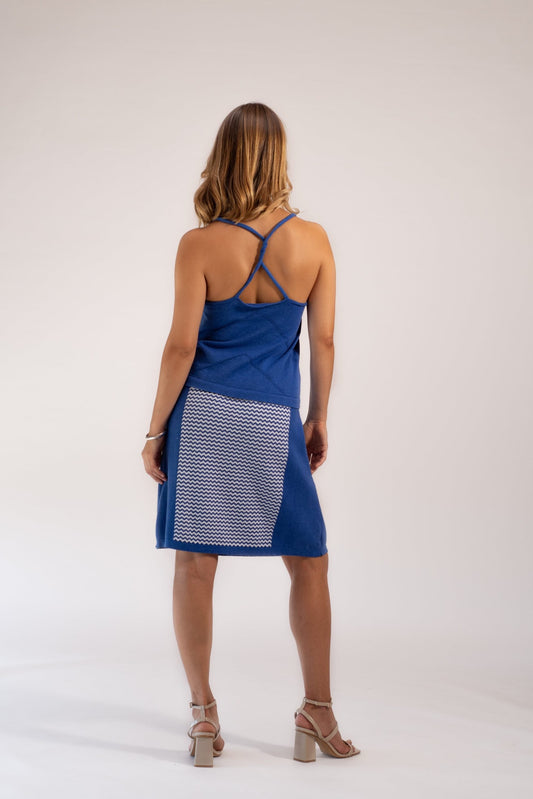 Waves Short Skirt