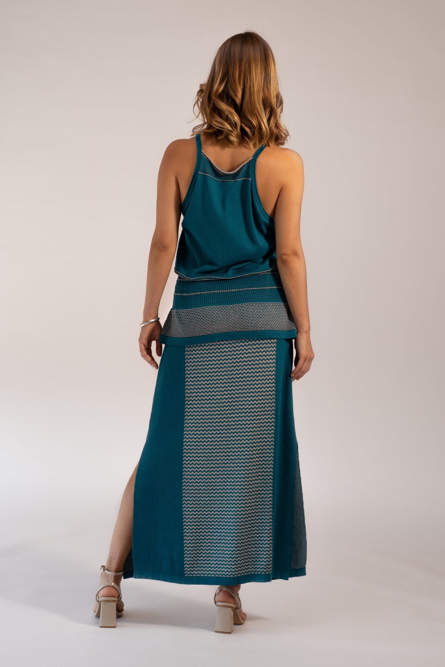Waves Long Skirt